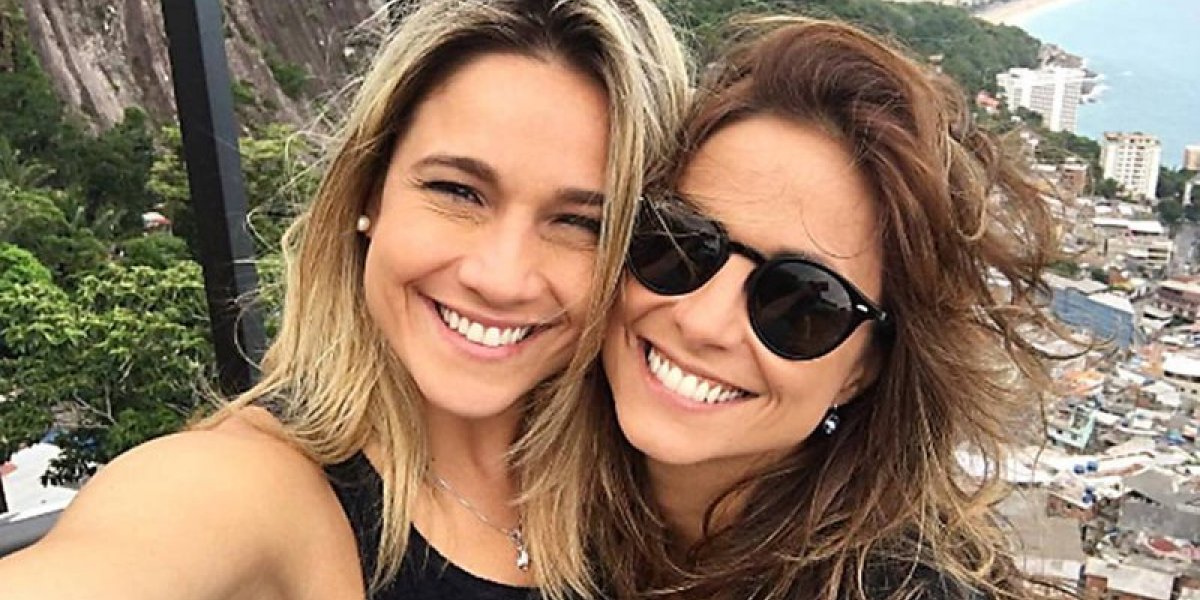 No Catar, Fernanda Gentil detalha como faz para passear com esposa