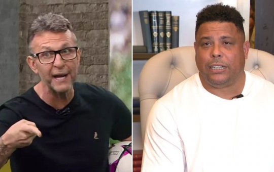 Ronaldo diz que Neto "incita o ódio"; ex-meia ameaça expor podres do Fenômeno