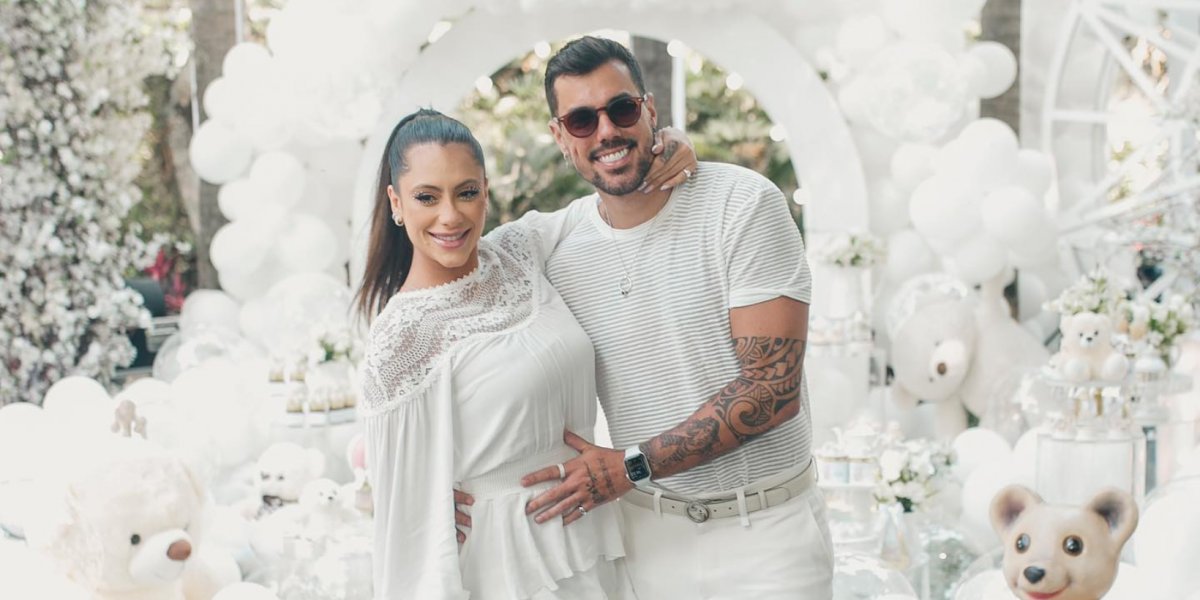 Lipe Ribeiro e Andressa Castorino revelam sexo do bebê que estão esperando; veja