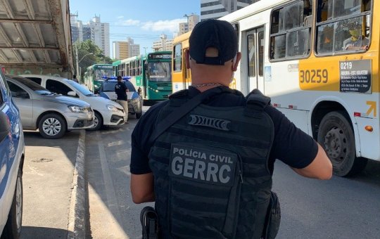 Assaltante de ônibus mais procurado de Salvador e RMS é preso pelo Gerrc