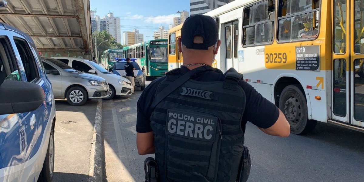 Assaltante de ônibus mais procurado de Salvador e RMS é preso pelo Gerrc