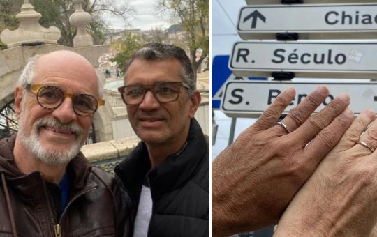 Marcos Caruso nega cerimônia de casamento em Portugal