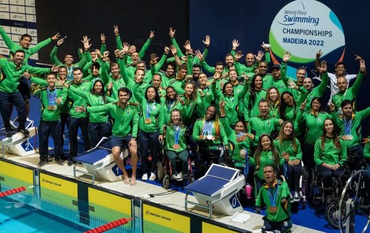 Brasil encerra ano paralímpico como top-5 dos Mundiais