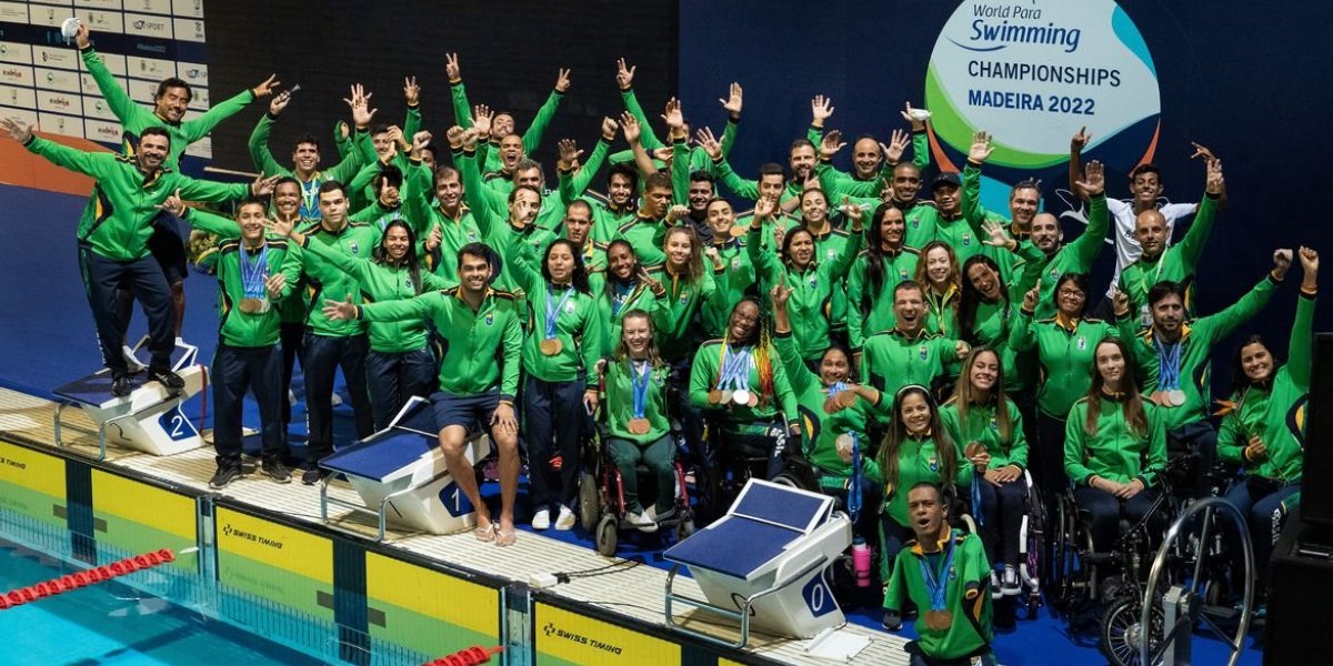 Brasil encerra ano paralímpico como top-5 dos Mundiais