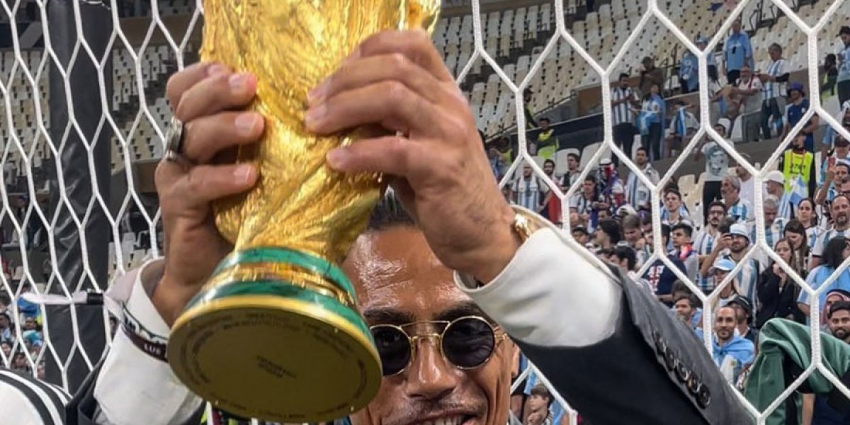 Fifa investiga chef do 'bife de ouro' por invadir gramado na final da Copa