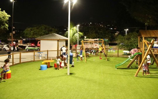 Prefeitura inaugura novo espaço de convivência e lazer no Tororó, em Salvador