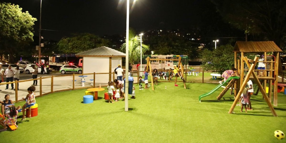 Prefeitura inaugura novo espaço de convivência e lazer no Tororó, em Salvador