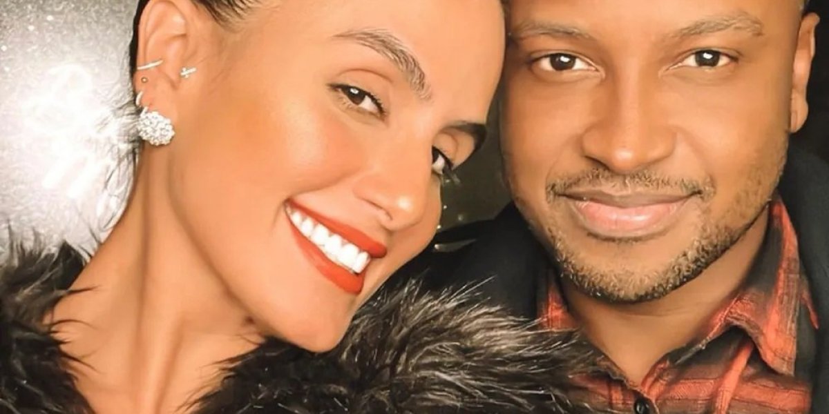 Thiaguinho e Carol Peixinho celebram Natal em Londres, na Inglaterra