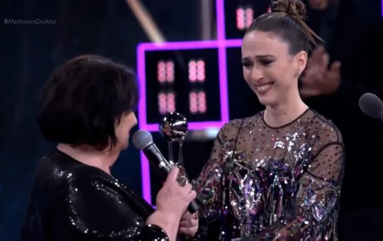 Tatá Werneck protagoniza cena emocionante nos Melhores do Ano; veja