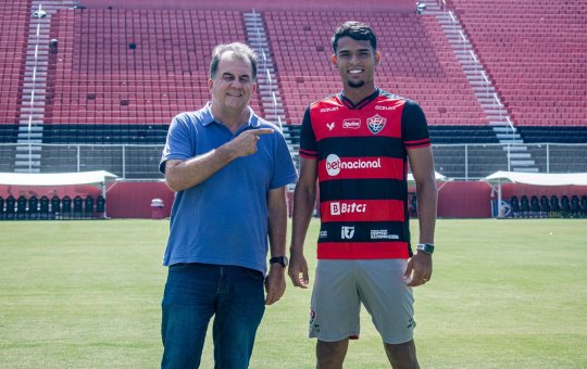 Apresentado pelo Vitória, Railan promete dedicação e almeja título do Baianão