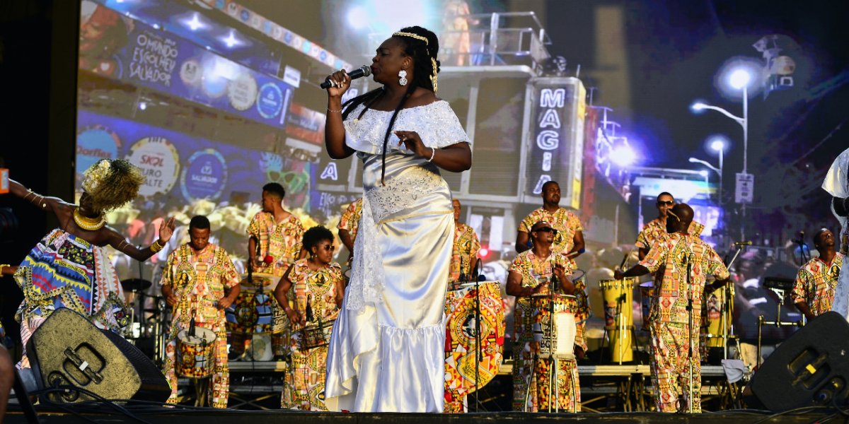 Ilê Aiyê abre Festival da Virada com canções de valorização à negritude