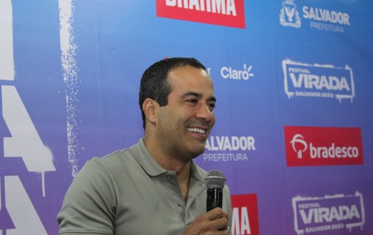 Bruno Reis destaca clima de paz no Virada Salvador e anuncia homenagem a Pelé