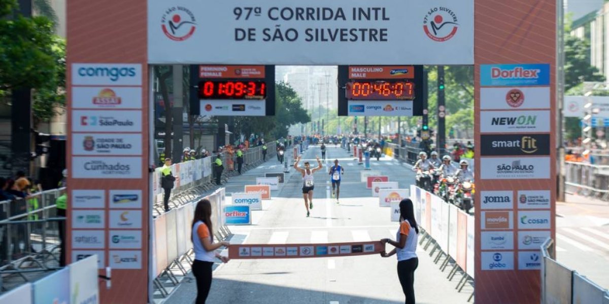 Atleta de Unganda vence São Silvestre; brasileiro chega em 4º lugar