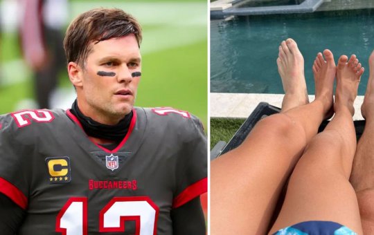 Tom Brady é detonado nas redes após compartilhar momento de afeto com filho