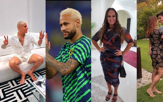 Mãe de Neymar e cantor Tiago Ramos reatam namoro, diz site