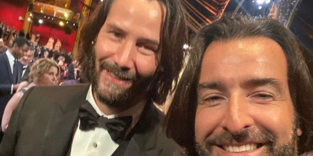 Fotógrafo oficial de Lula é comparado a Keanu Reeves e posta foto com o ator