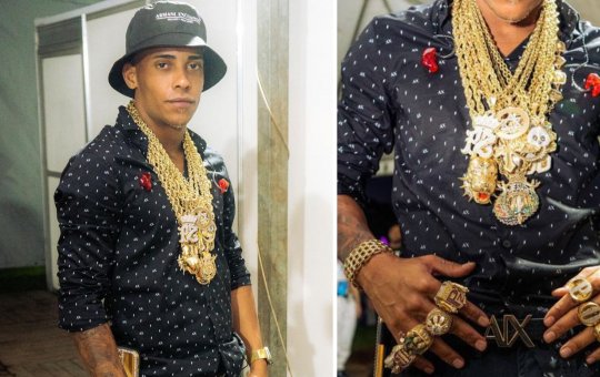 “Muito ouro, Inshalá”: MC Poze ostenta na web nova coleção de acessórios de luxo