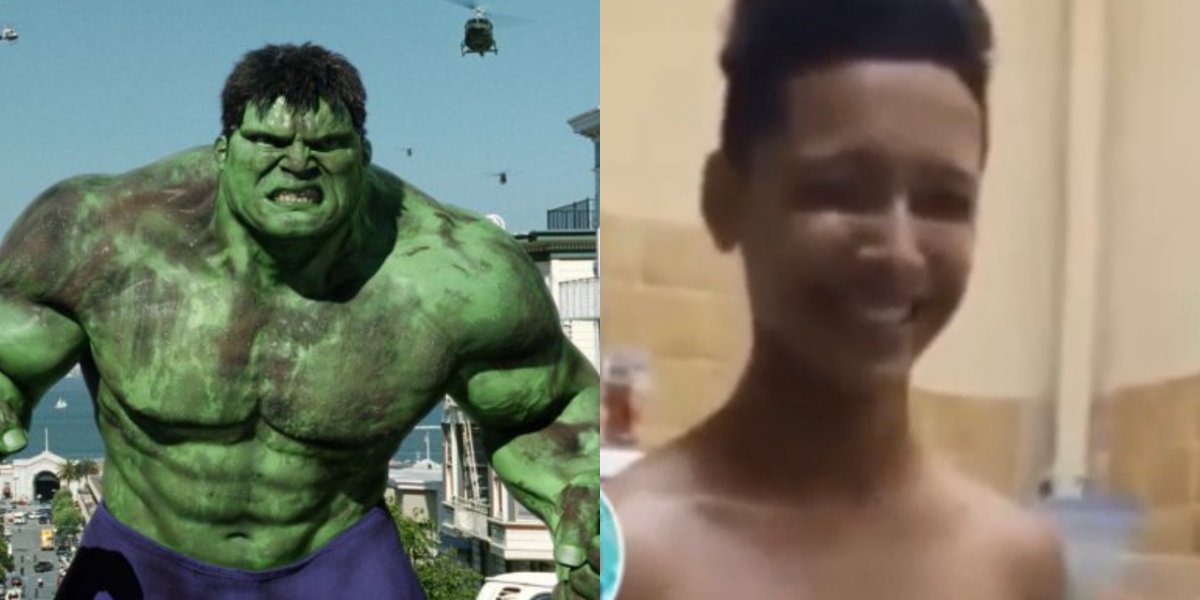 'Menino Hulk' desmaia após 'apnéia voluntária'; veja