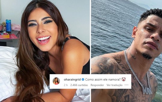 Ingrid Ohara se surpreende ao descobrir que affair já era comprometido