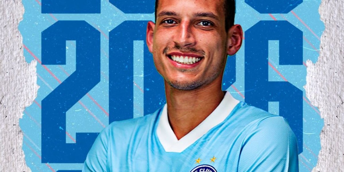 Bahia anuncia renovação de Gabriel Xavier; zagueiro assinou até 2026