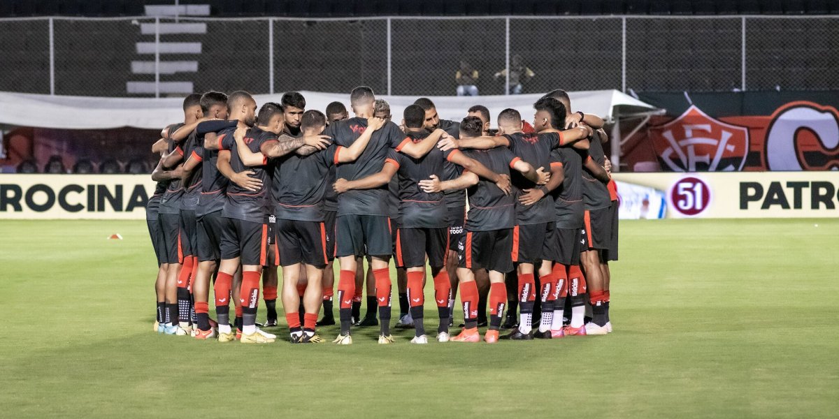 Vitória decide classificação à Copa do Nordeste contra o Jacuipense no Barradão
