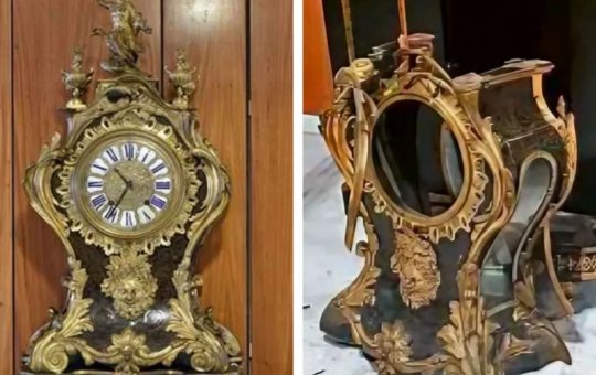 Bolsonaristas destroem relógio da família real, presente de Luís XIV