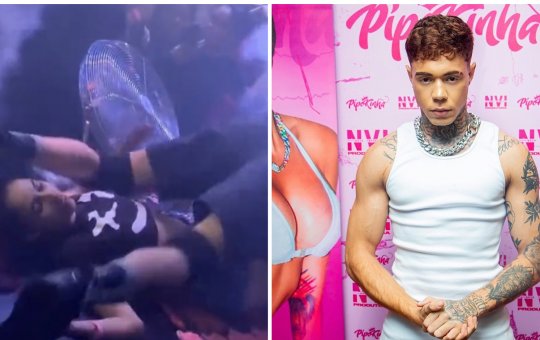 Dançarino de funkeira quebra silêncio após chutar fã no palco