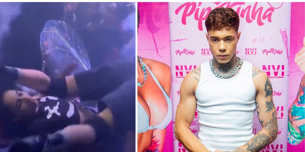 Dançarino de funkeira quebra silêncio após chutar fã no palco