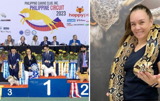 Árbitra baiana é convidada para exposição de cães nas Filipinas