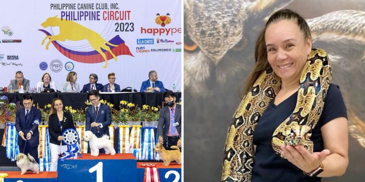 Árbitra baiana é convidada para exposição de cães nas Filipinas