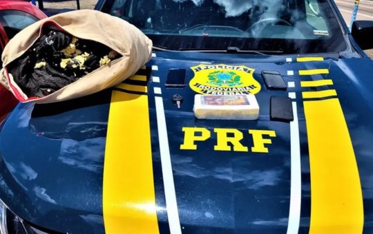 Trio é preso com cocaína escondida em carro na BR-407