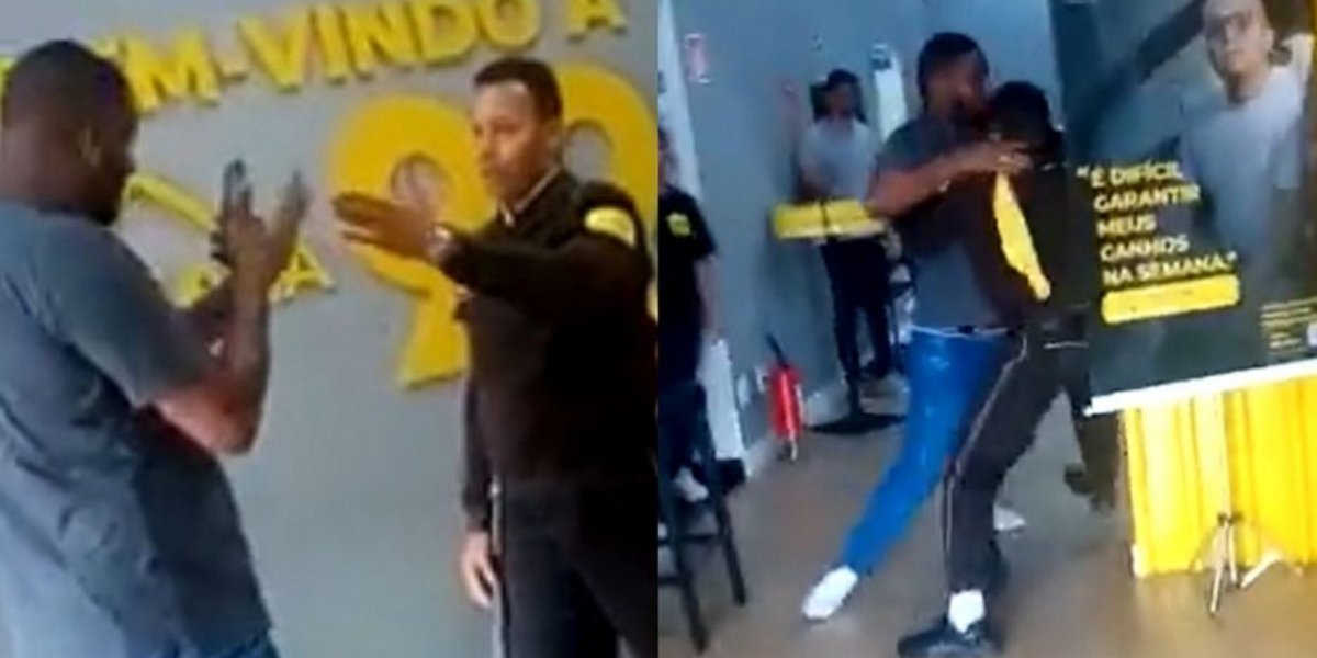 Motorista por aplicativo e segurança 'saem na mão' em Salvador; assista