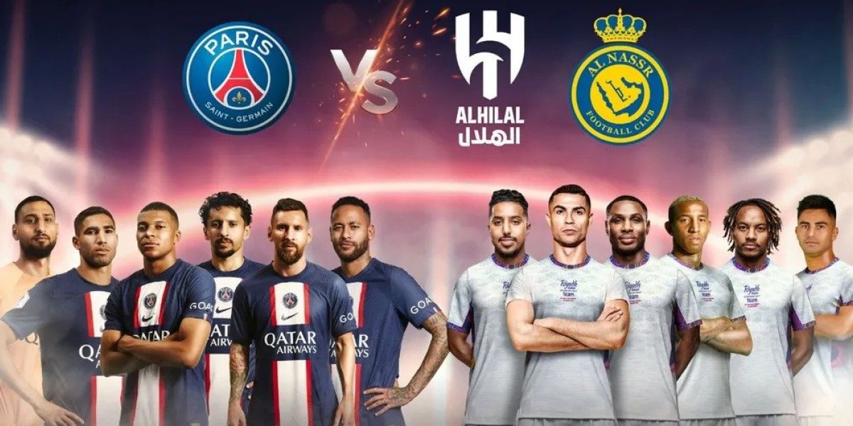 Messi x Cristiano Ronaldo: PSG disputa amistoso contra combinado de times árabes