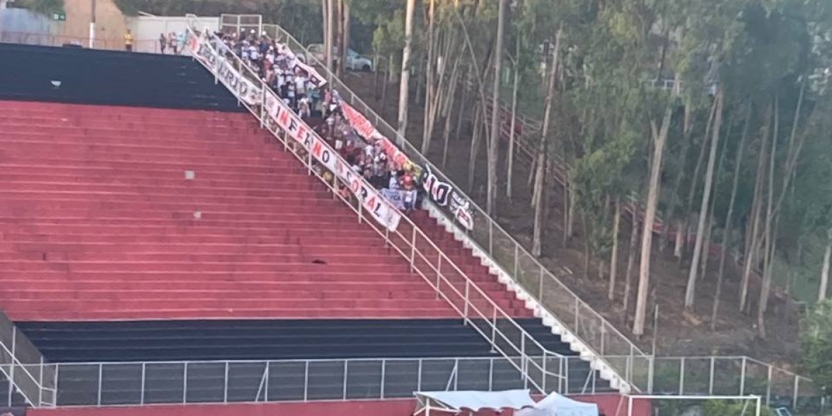Coordenador do Santa Cruz critica espaço da torcida visitante do Barradão