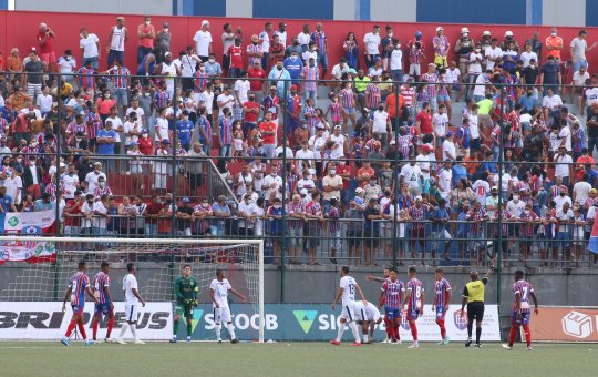 Partida entre Jacobinense e Bahia não terá a presença de torcedores; entenda
