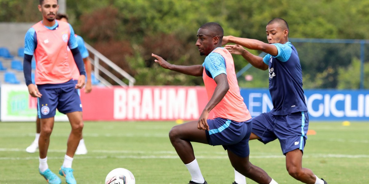 Bahia se reapresenta e faz único treino antes de encarar o Jacobinense no Baiano