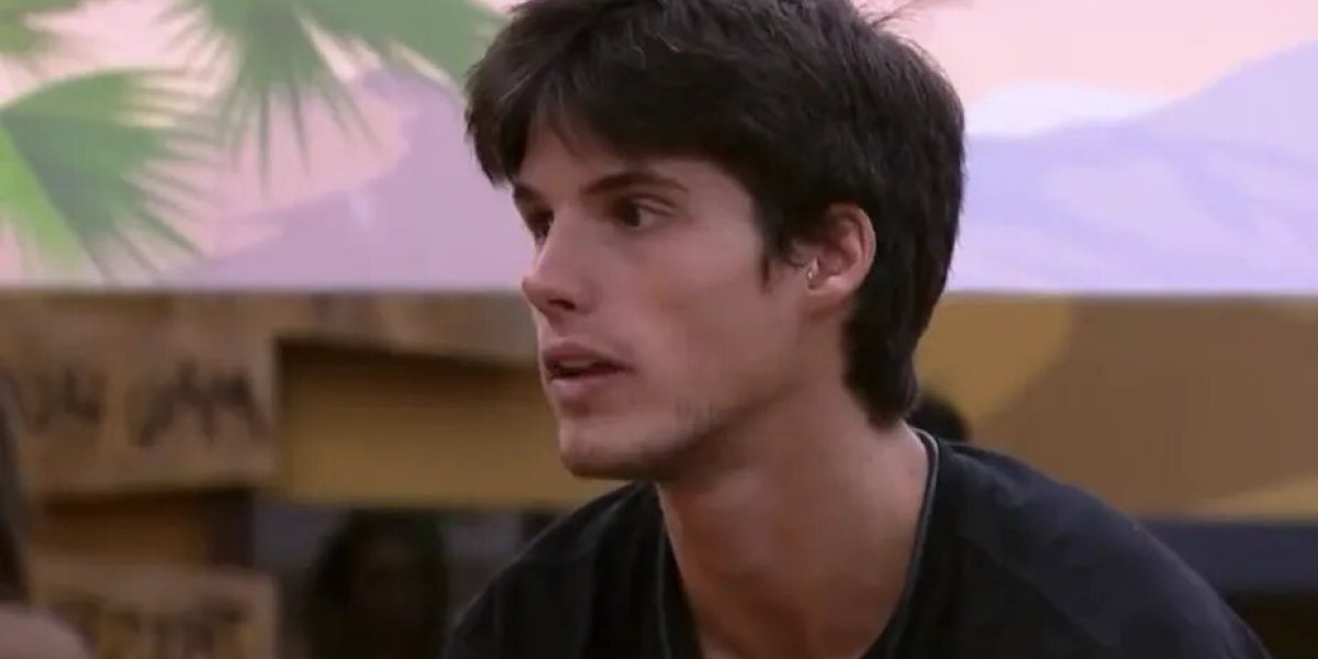 BBB: Gabriel fica indignado ao saber que seu discurso de desculpa não foi ao ar
