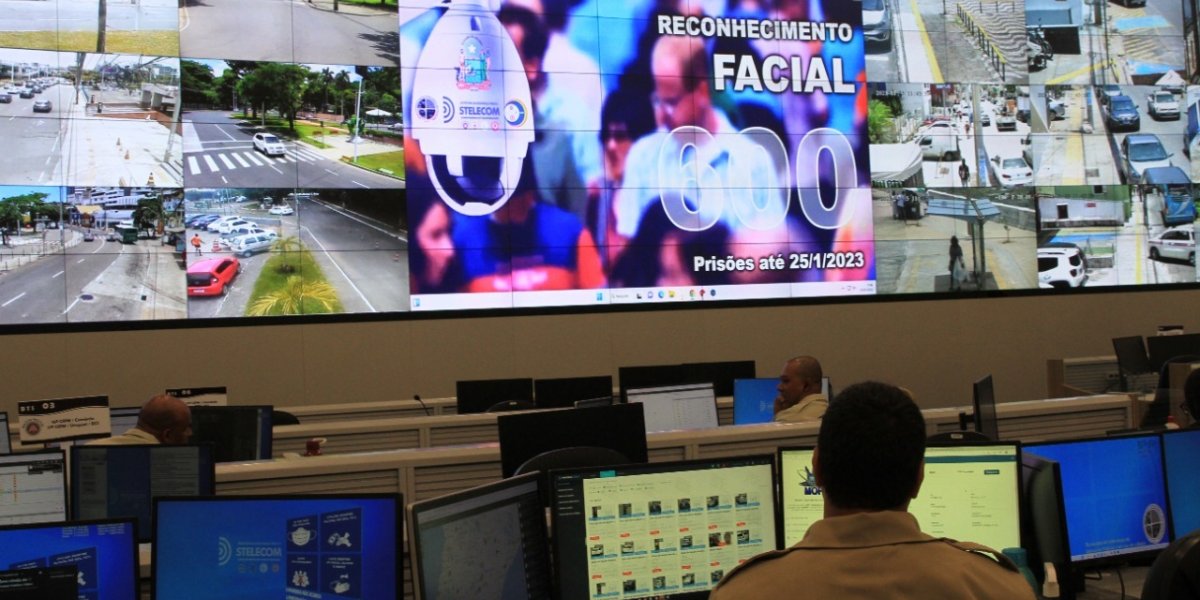 Reconhecimento facial alcança o número de 600 foragidos localizados na Bahia