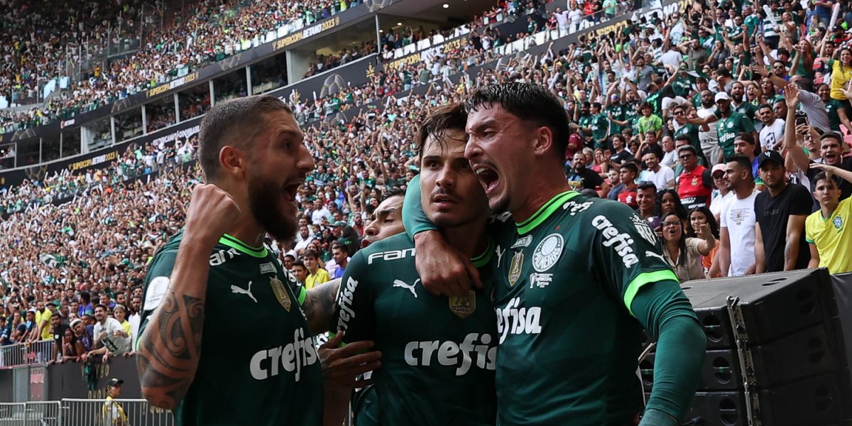 Palmeiras vence o Flamengo e fatura Supercopa do Brasil