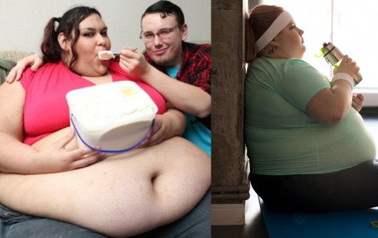 Mulher que engordou para agradar namorado tem final trágico