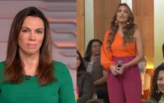 Plateia repetida do 'Encontro' faz apresentadora debochar de Patrícia Poeta