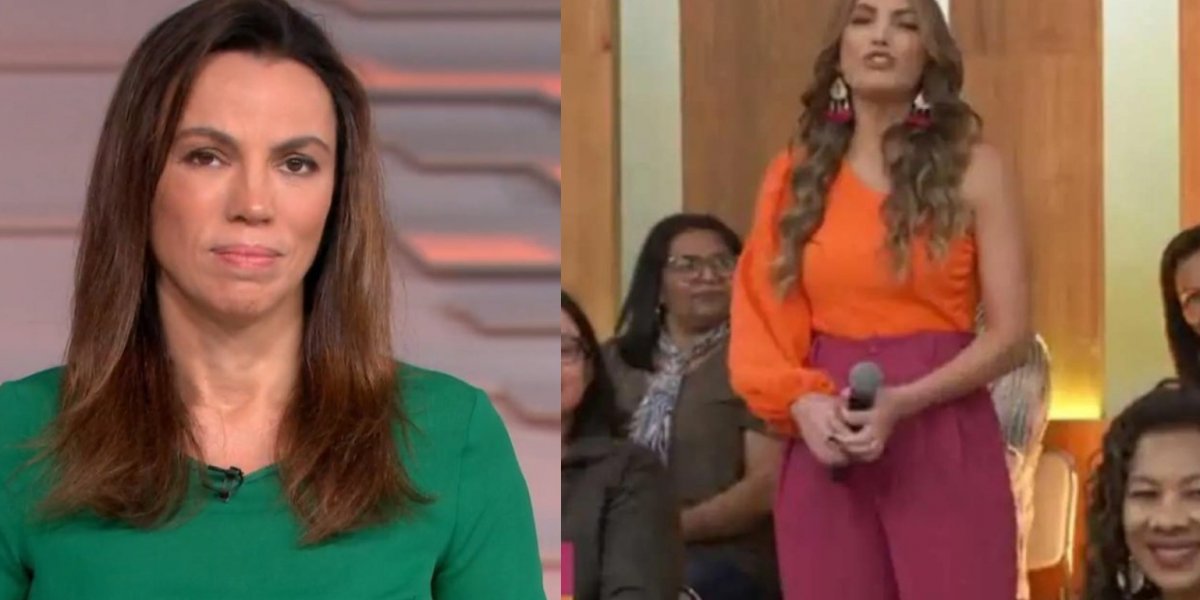 Plateia repetida do 'Encontro' faz apresentadora debochar de Patrícia Poeta