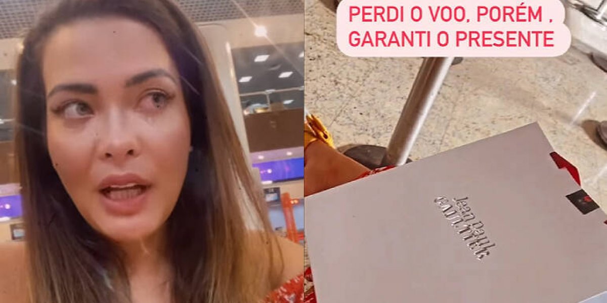 Geisy Arruda chora e diz que seu perfume foi furtado durante voo