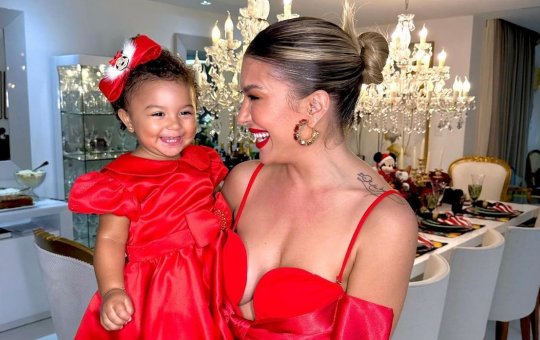 Lore Improta conta que Liz tem hérnia umbilical e revela necessidade de cirurgia