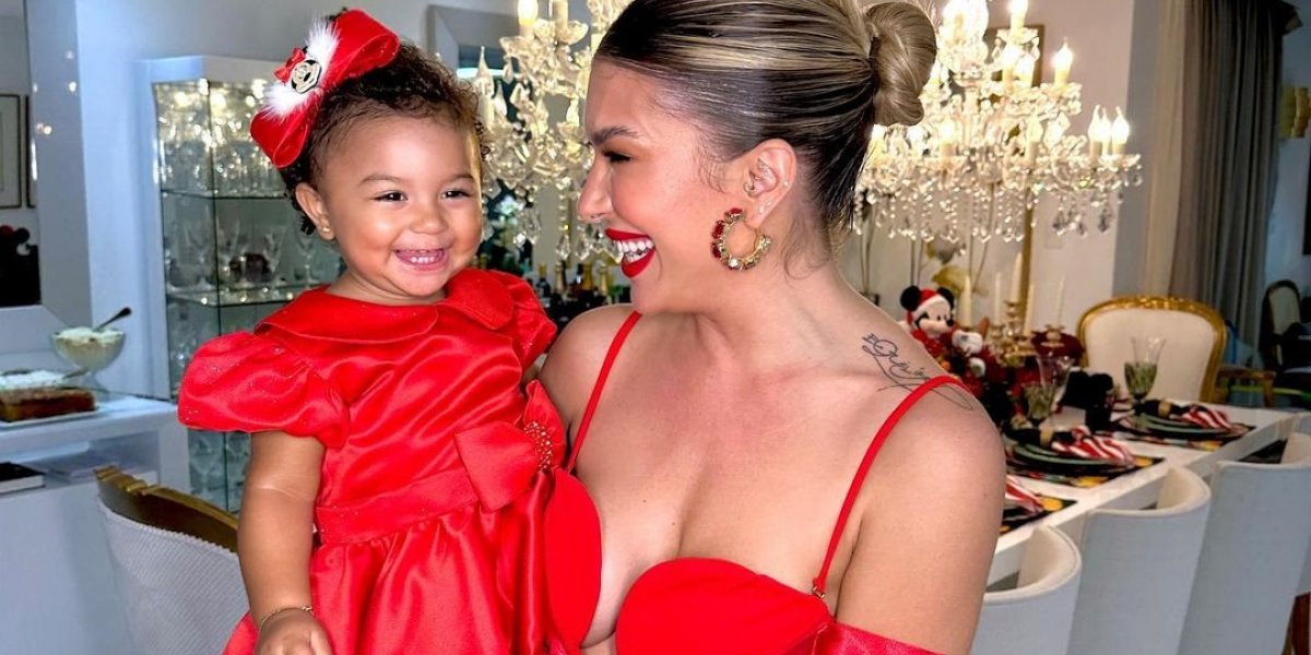 Lore Improta conta que Liz tem hérnia umbilical e revela necessidade de cirurgia