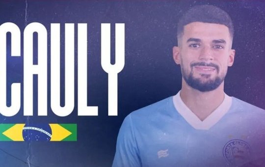 Chegou o camisa 10! Bahia anuncia a contratação do meia Cauly Oliveira