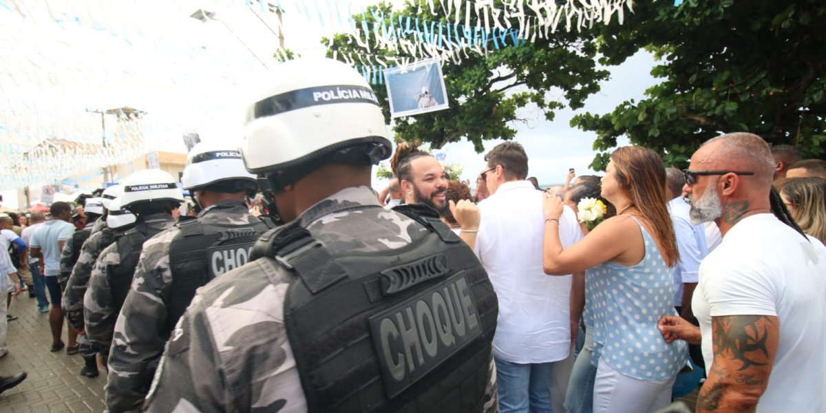 Polícia registra três prisões durante festa de Iemanjá e caso de injúria racial