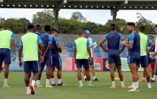Bahia volta a treinar focado no jogo contra o Ferroviário pela Copa do Nordeste