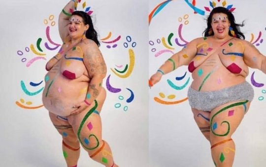Thais Carla 'se elege' a Globeleza 2023 e causa burburinho nas redes sociais 