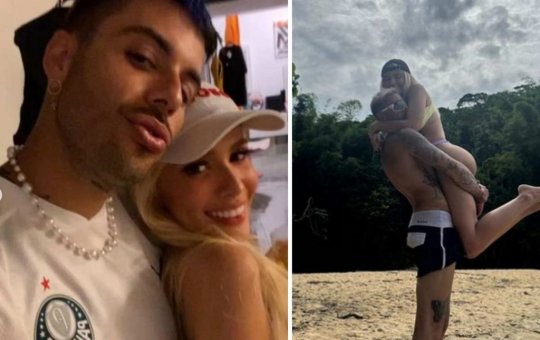 Karoline Lima assume namoro com Gui Araújo